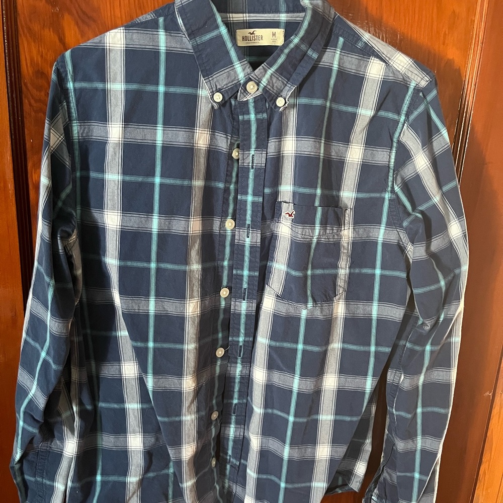 Hollister men’s long sleeve Oxford